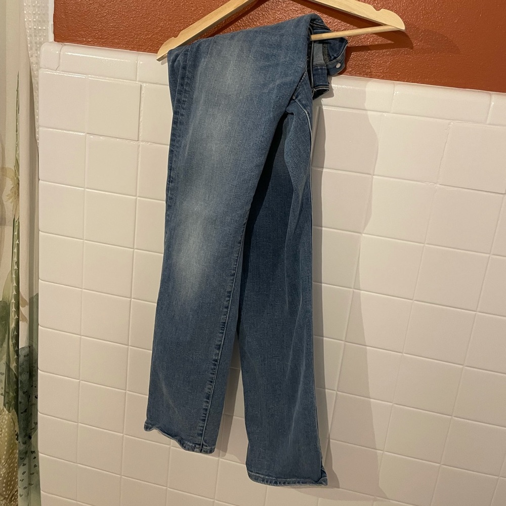 Retro 80s wash jeans
